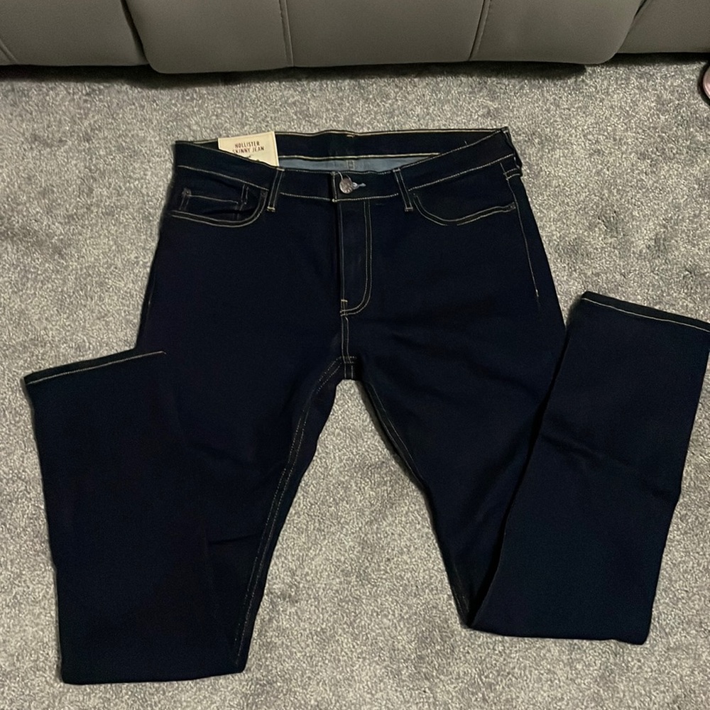 Mens Hollister Skinny Jeans 33 x 32